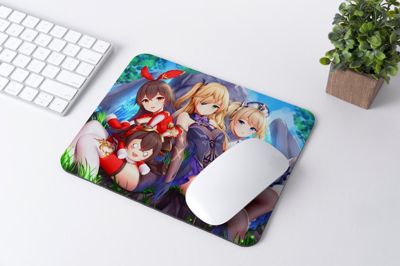 Custom Traditional Mouse Pad Anime, Video Games, Anything you want Great for Gifts image 1
