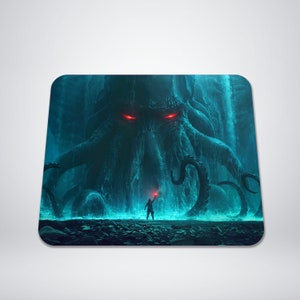 Custom Traditional Mouse Pad Anime, Video Games, Anything you want Great for Gifts Cthulu