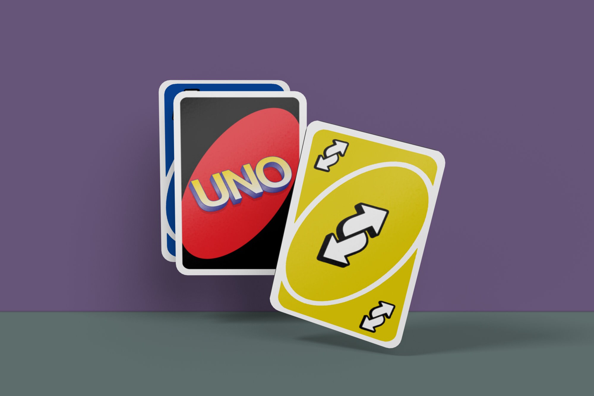 Metal UNO Reverse Card - Etsy