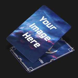Carte en métal TCG imprimée personnalisée