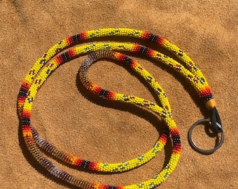 Indigenous Beaded Lanyard