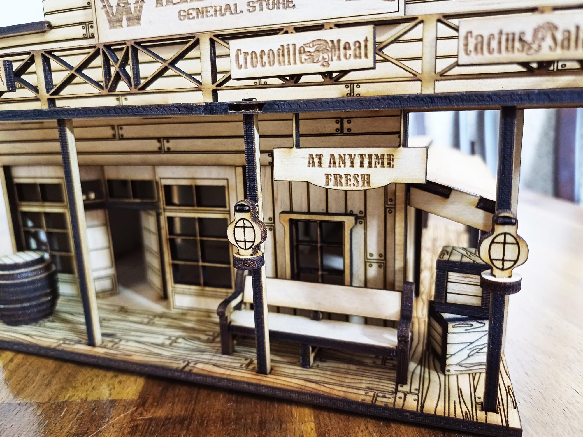 Wild West General Store + Water Tower Laser Cut Files | O Scale ...