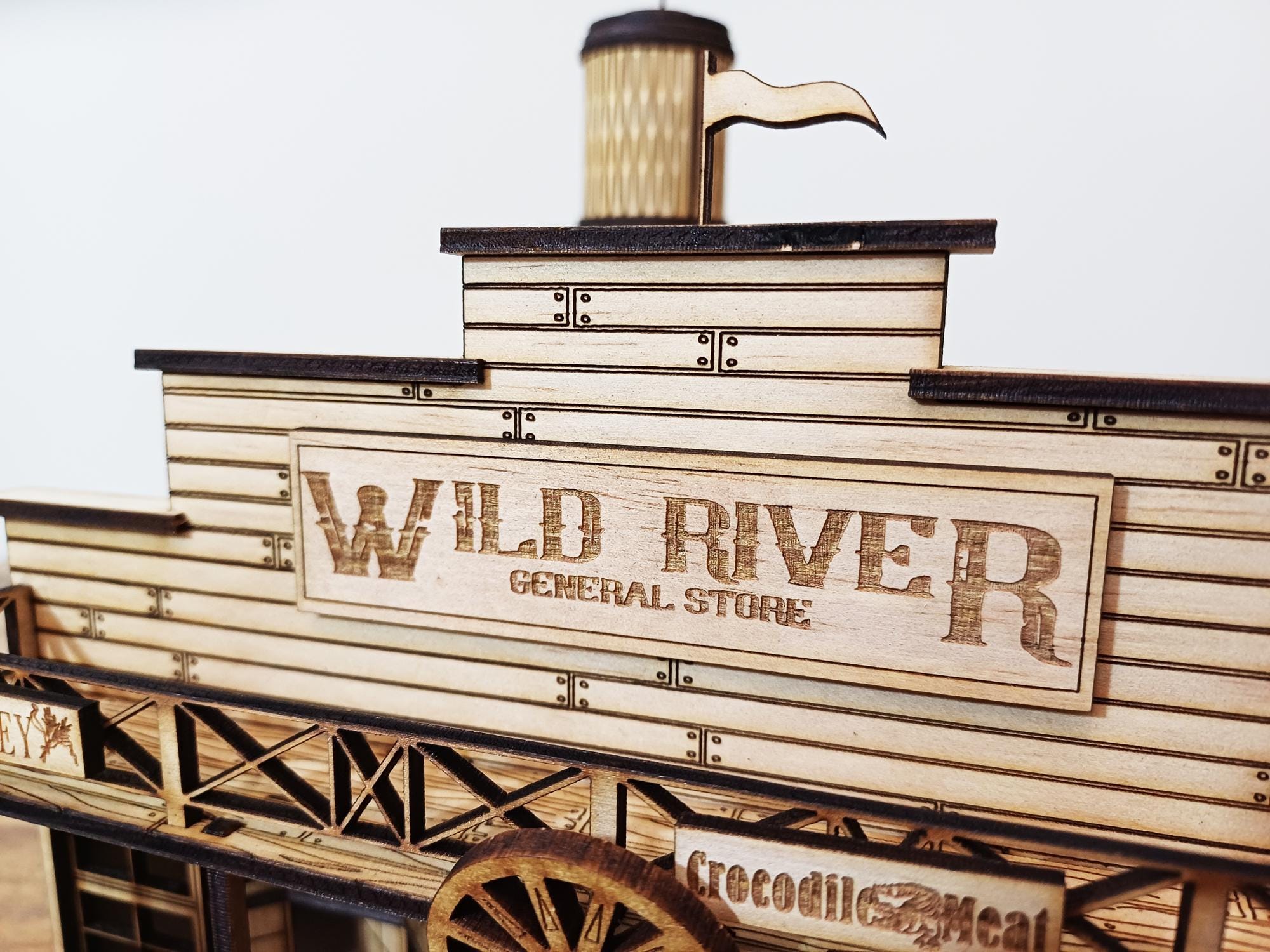 Wild West General Store + Water Tower Laser Cut Files | O Scale ...