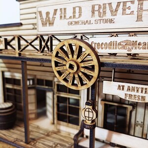 Wild West General Store + Water Tower Laser Cut Files | O Scale ...