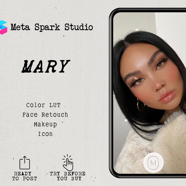 Meta Spark- MARY | Instagram filter