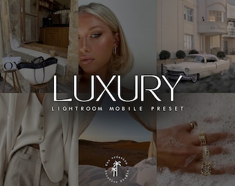 Luxury Lightroom Mobile Preset, Luxury Preset, Instagram Filters, iPhone Presets, Lightroom Filter, Lifestyle Preset, Blogger Filter