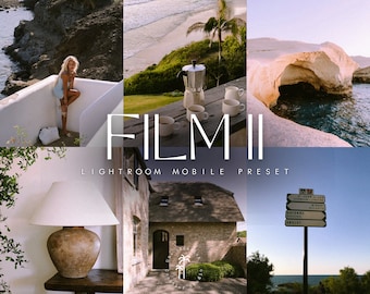 Film II Lightroom Mobile Preset,  Film II Preset, Instagram Filters, iPhone Presets, Lightroom Filter, Lifestyle Preset, Blogger Filter