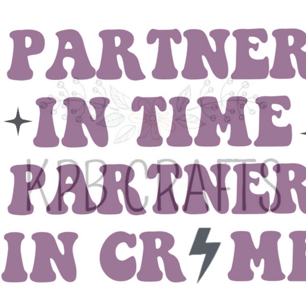 Partners in time partners in crime design.