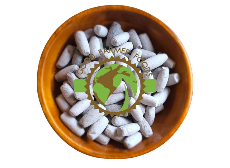 African Ayilo Edible Clay Smoky and Crunchy Shile, Fefe, Kaolin