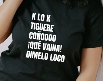 Dominican Slang Tshirt. Funny Dominican Graphic Tee. Dominican Republic shirts. Dominican mom gifts. Dominican Christmas gift. Hispanic tee