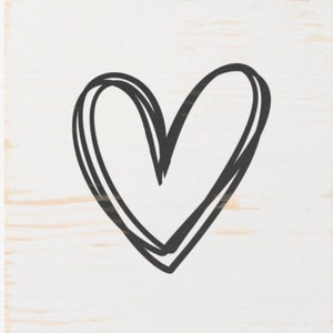 Heart Instant Downloads in Black & White  2-PNG, 2-jpg digital download