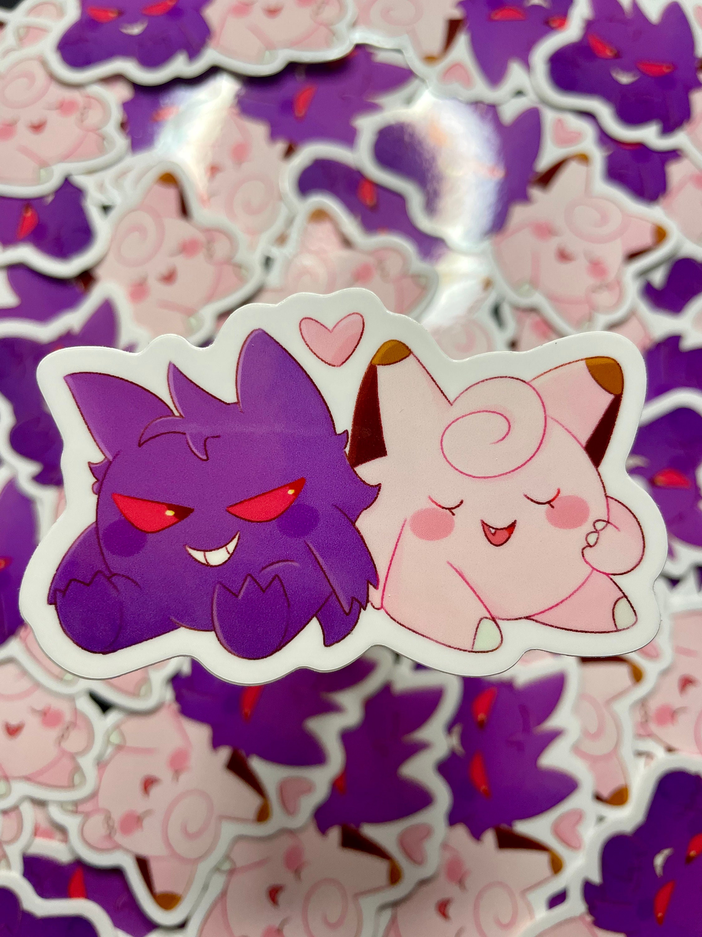 Gengar And Clefable Love Gengar And Clefable Love