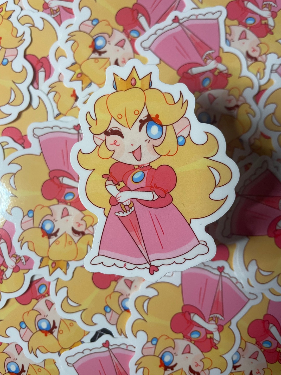 Princess Peach Sticker - Etsy