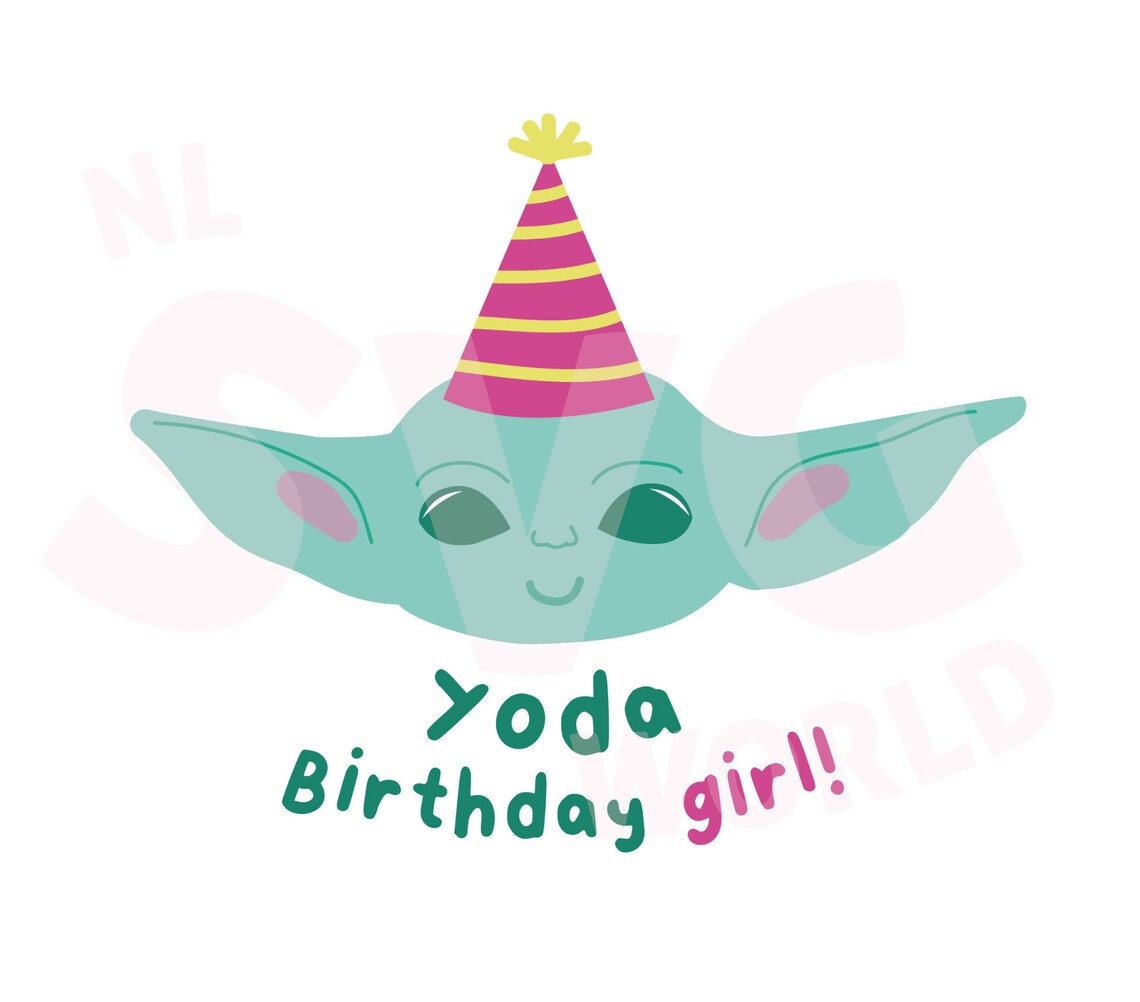 Download Baby Yoda Svg Yoda Birthday Girl Baby Alien Clip Art Yoda | Etsy