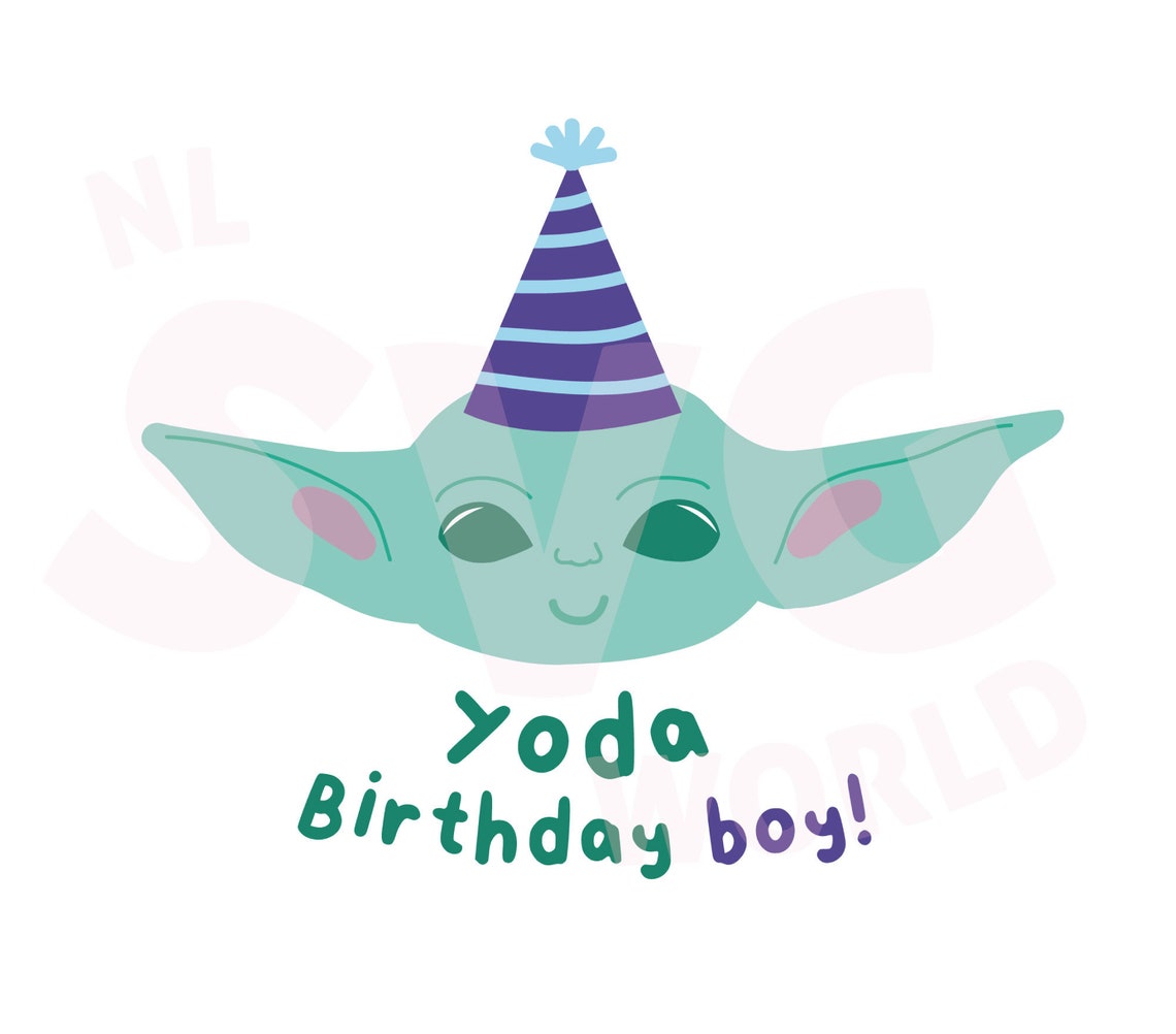 Free Free 113 Baby Yoda Svg Birthday SVG PNG EPS DXF File