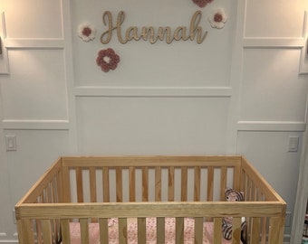 Nursery Name Signs - Baby Name Cutout - Nursery Decor - Custom Name Cutout