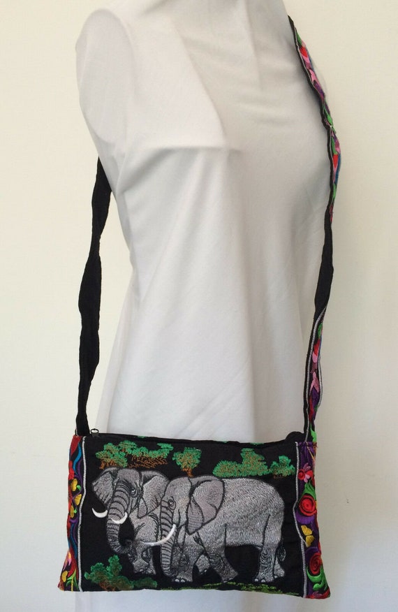 Handmade Ethnic Elephant Shoulder Bag Etsy