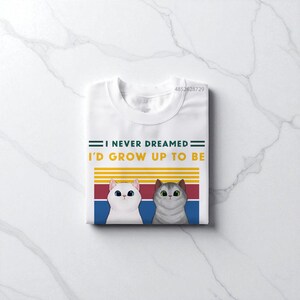 Funny Cat Dad T-Shirt: Gift for Cat Lovers image 6
