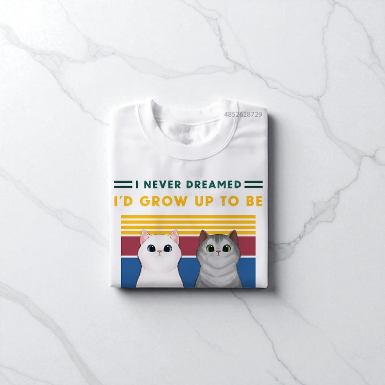 Funny Cat Dad T-Shirt: Gift for Cat Lovers image 6