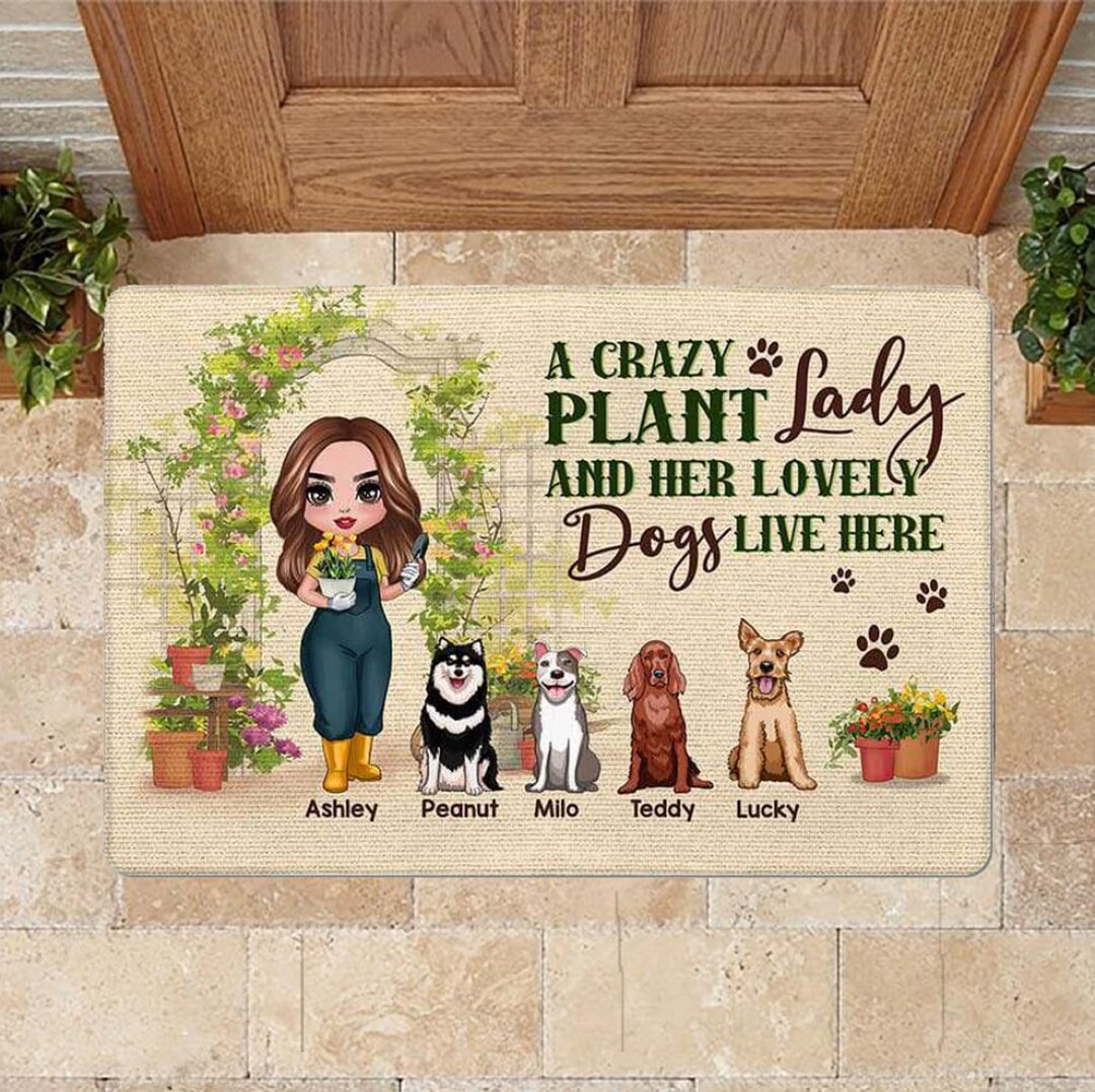 Father's Day Personalized Dog Decorative Mat - Ideal Gift For Dog
