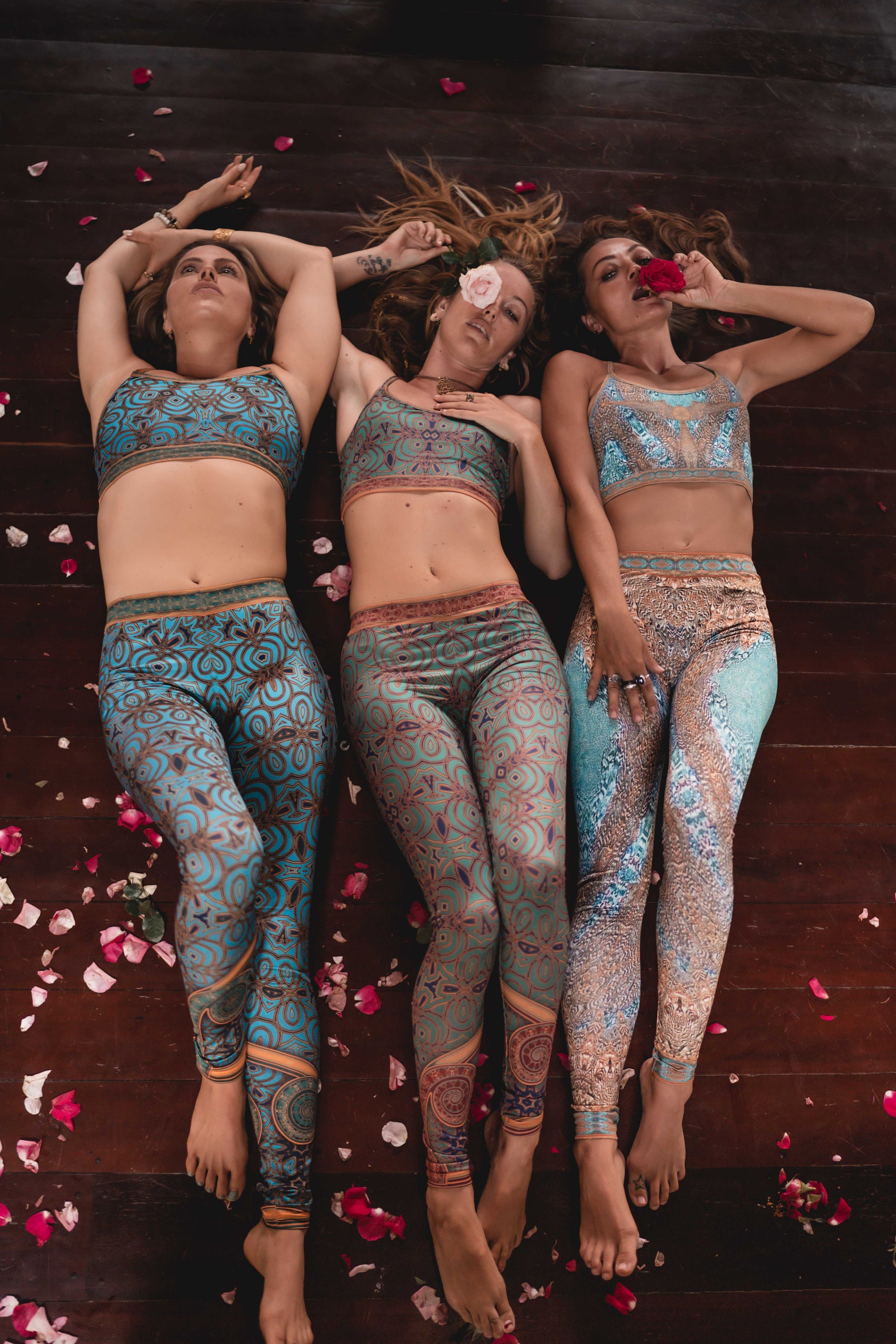 Matching Activewear Set For Women Printed Crystalline and Etsy
