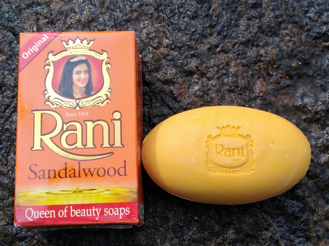 Original Rani Ayurveda Soap Red Sandalwood Soap Pure Natural Etsy