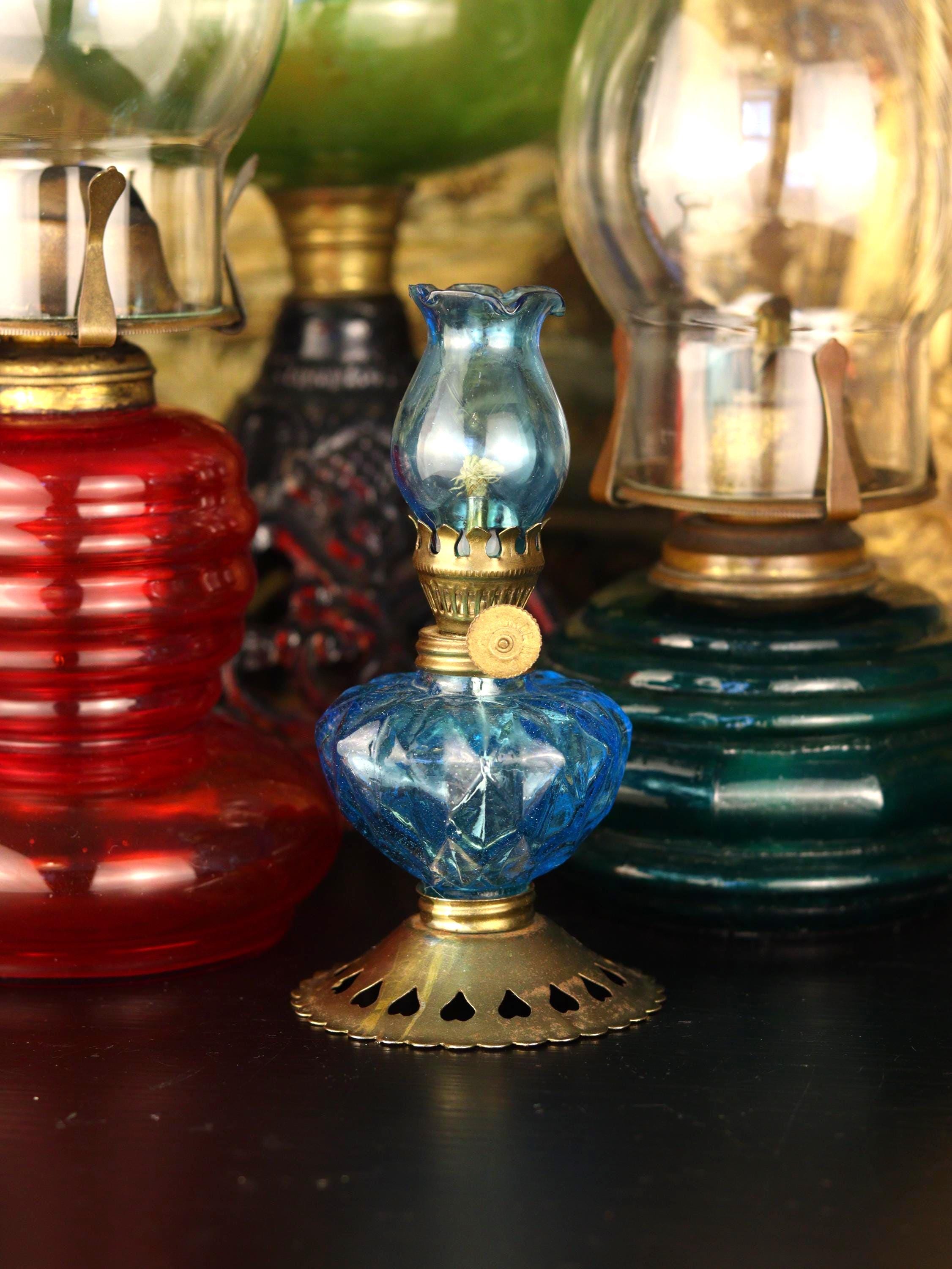 Vintage Paraffin Lamps - Etsy