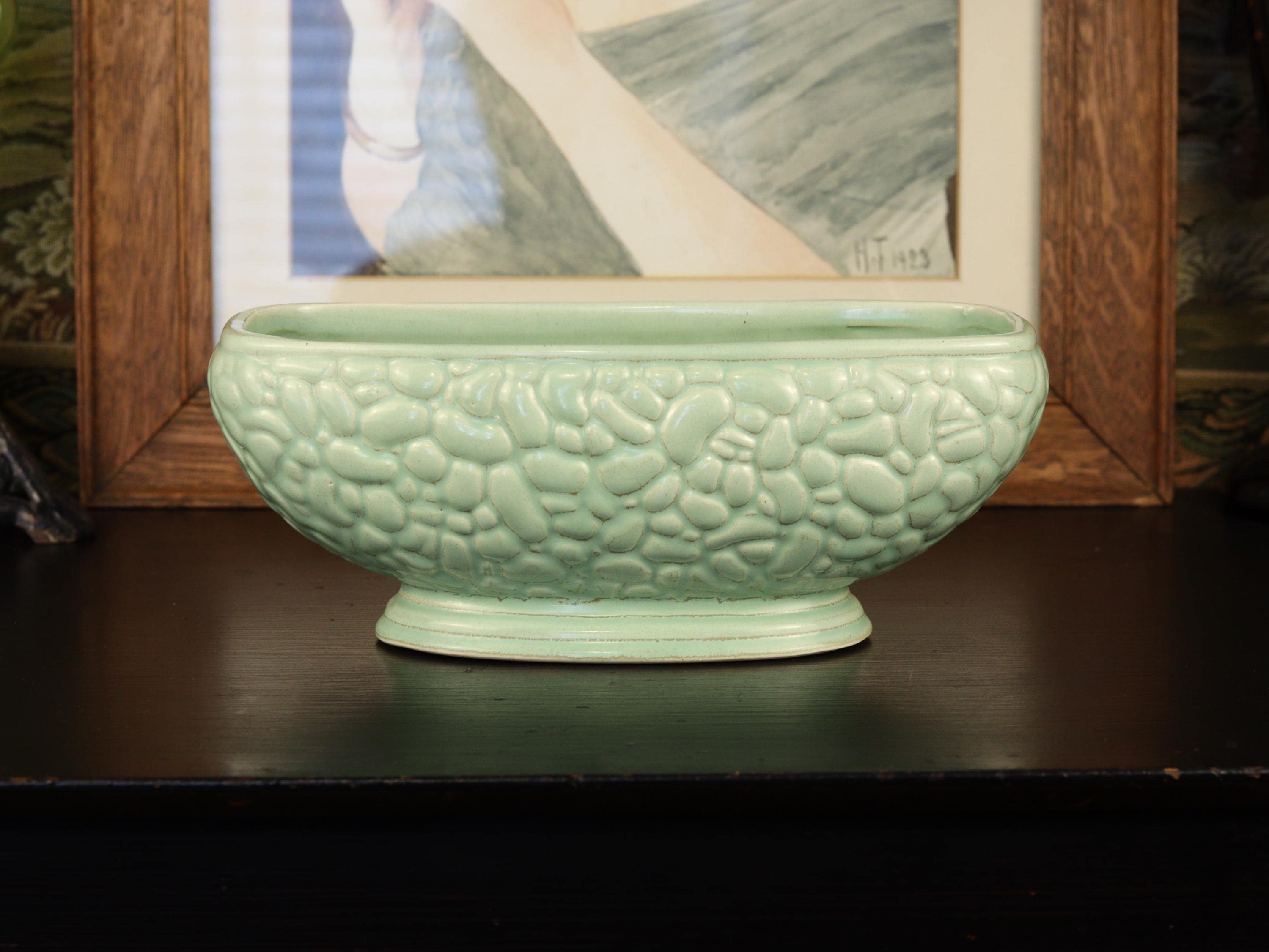 Heritage Green Vase - Etsy