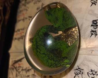 Dragons Energy Crystal Egg, Charged By 13 Powerful Dragon Spirits, Powerful Energy Cleanser