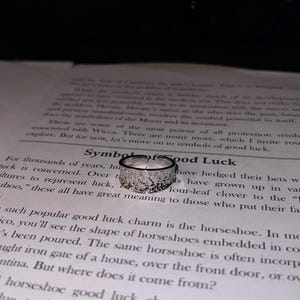 Anello energetico del drago sovralimentato, manifesta fortuna, fortuna e potere