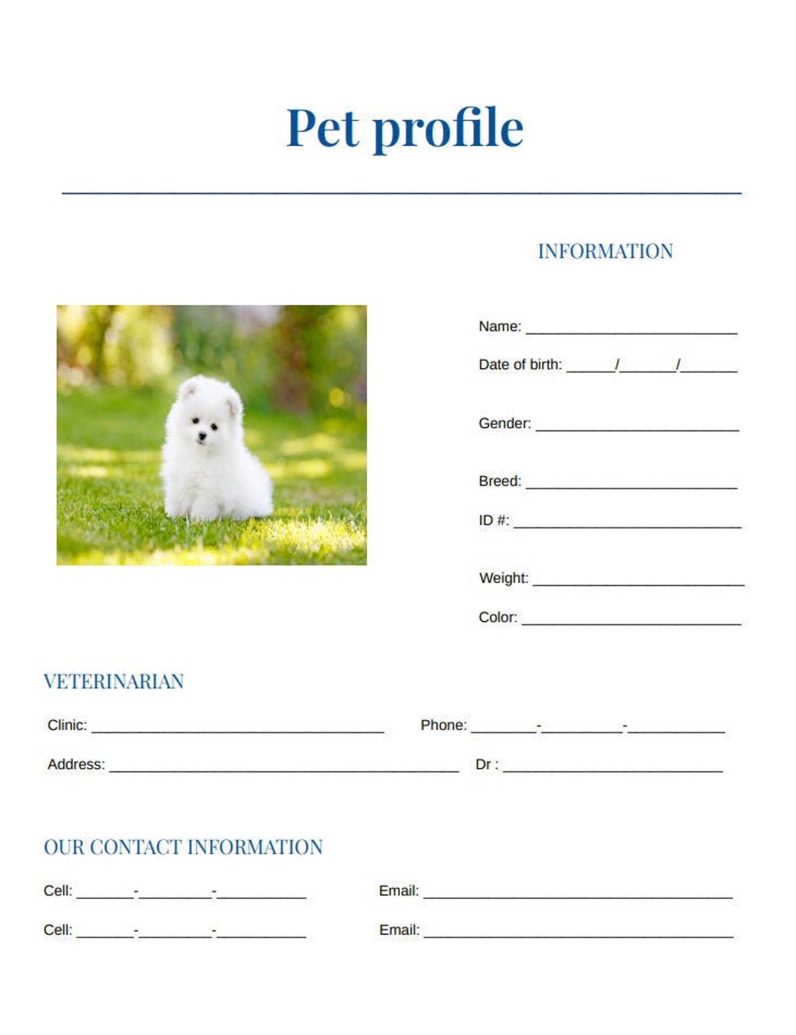 Pet Profile Etsy Pet Profile Etsy