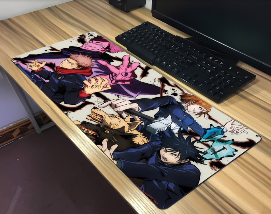 Custom Mouse Pad Anime Jujutsu Kaisen x LDM21 Large Mouse Pad Etsy