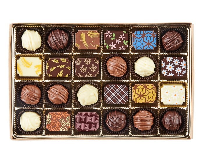 Chocolate Truffle Box of 24 Assorted
