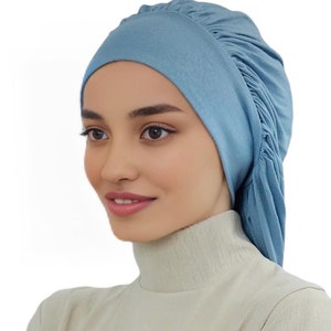 100% Cotton Slouchy Snood Hat for Women | Slouch Hat | Slouchy Beanie | Cancer Scarf | Chemo Hats | Head Coverings