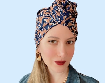 Enveloppement de tête filaire multivoie, enveloppement de tête de turban de nœud pour femmes, bandeau en fil de fer, foulard complet, enveloppement de tête de designer