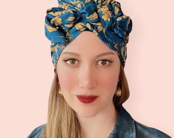 Bandeau de turban rétro, bandeaux en fil boho extra long, foulard de cheveux filaire de forme multiple, bandeau floral, bandeaux larges