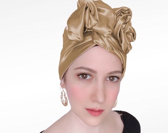 Femmes De Luxe Extensible Velours Long turban/Head Wrap Femmes De Luxe Extensible Velours Long turban/Head Wrap