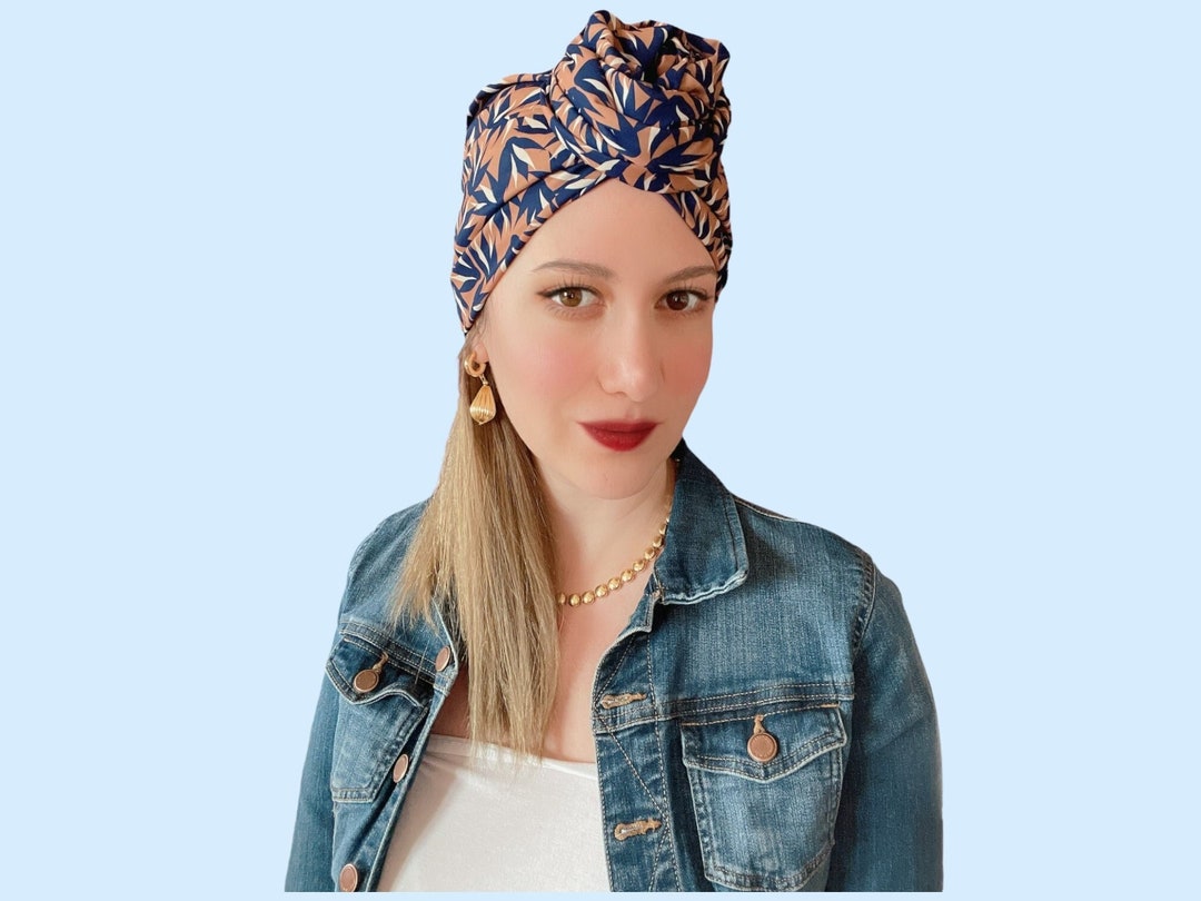 Multi Way Wired Head Wrap, Knot Turban Headwrap for Women, Wire
