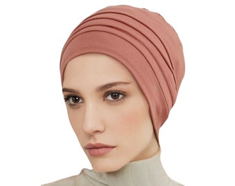 Copricapo morbido per le donne / Cappello Snood semplice per la chemio / Copricapo e cappelli del cancro