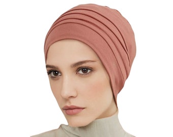 Couvre-chef casquette de chimio souple pour femmes | Simple chapeau de snood pour la chimio | Cancer Couvre-chef et chapeaux