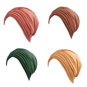 Soft Chemo Hat | Chemo Head Wear | Pre Tie Turban | Soft Cap | Alopecia Beanie