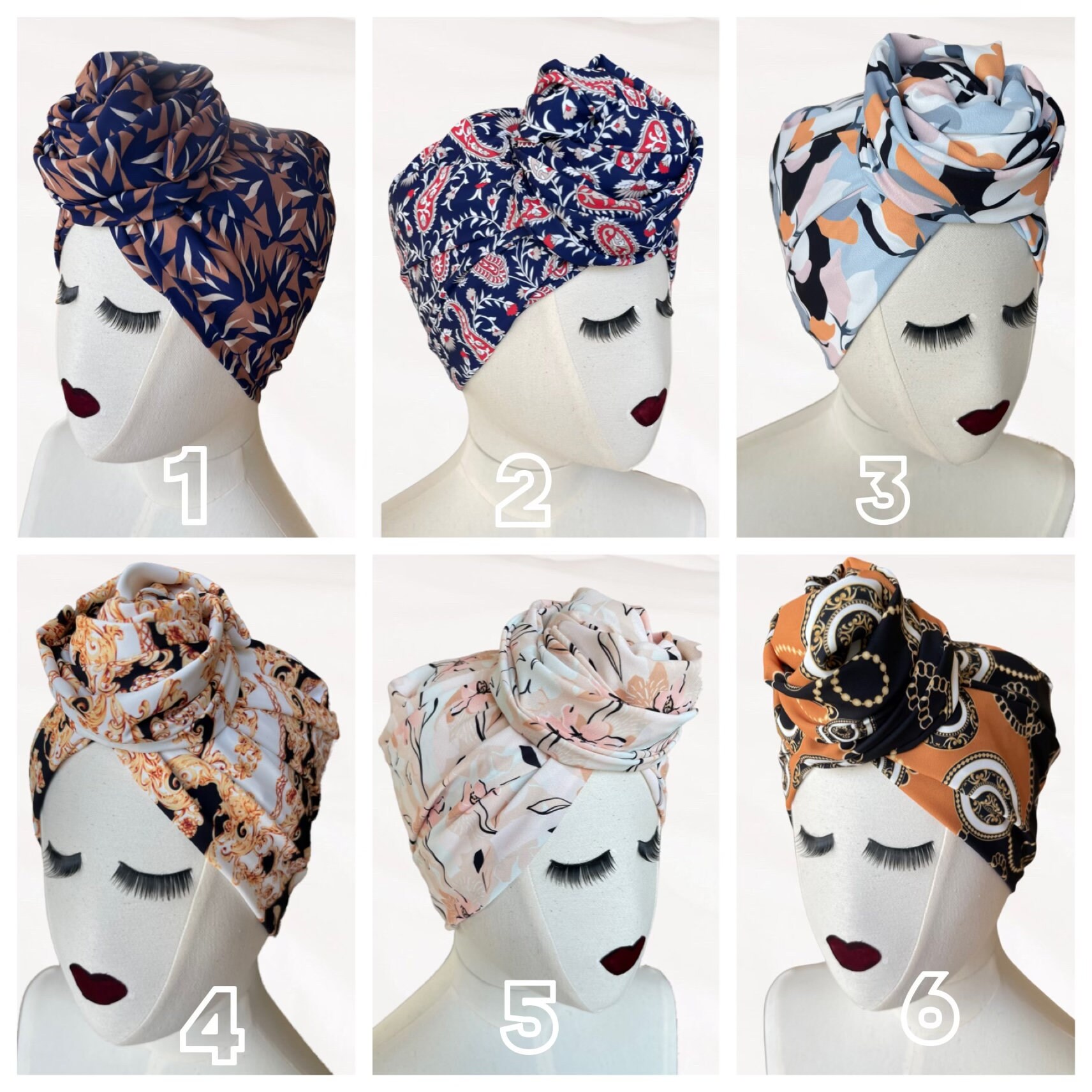 Women's Turban Headwrap Cap - Elastic Beanie With Bow & Flower, Vintage Style For Chemo, Casual Wear
