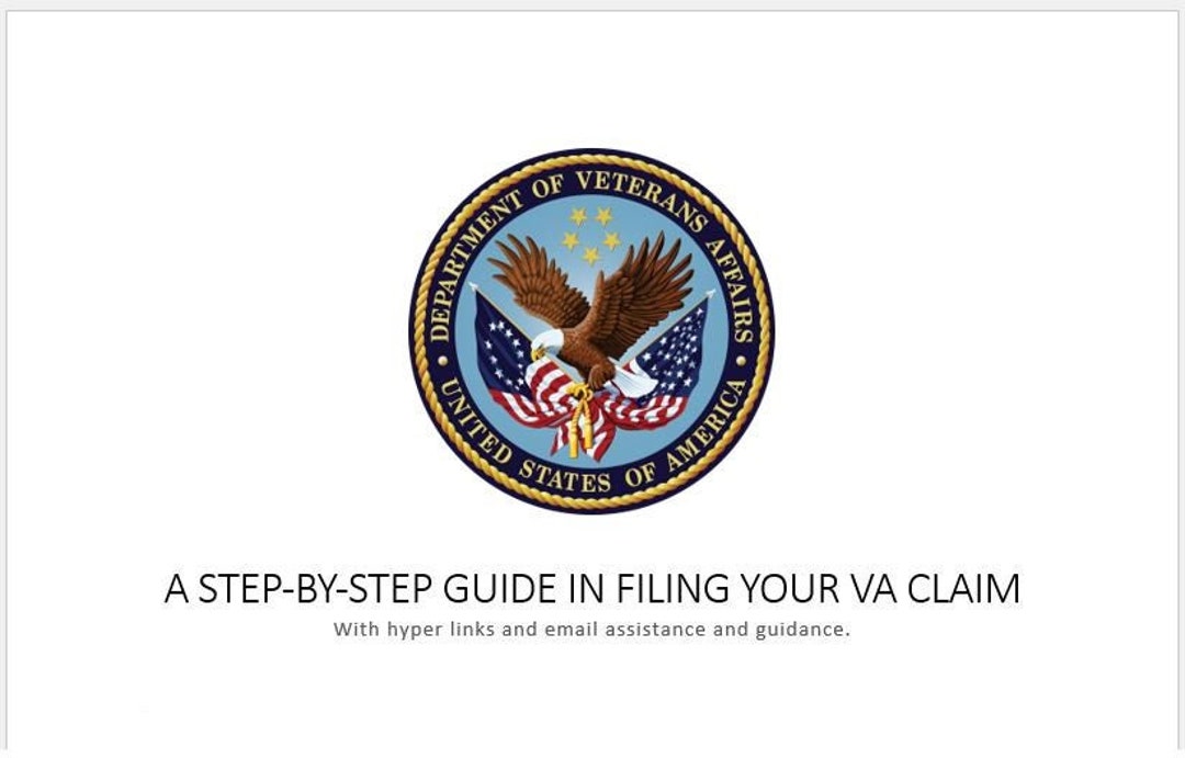 Where to Start and How to File a VA Claim document Etsy