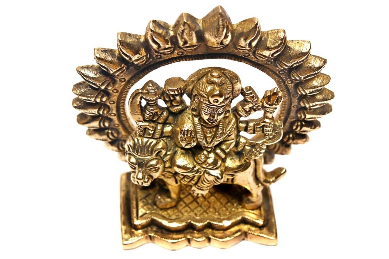 Goddess Durga Statue 11.cm Parvati Statue Devi Durga Shiv Etsy