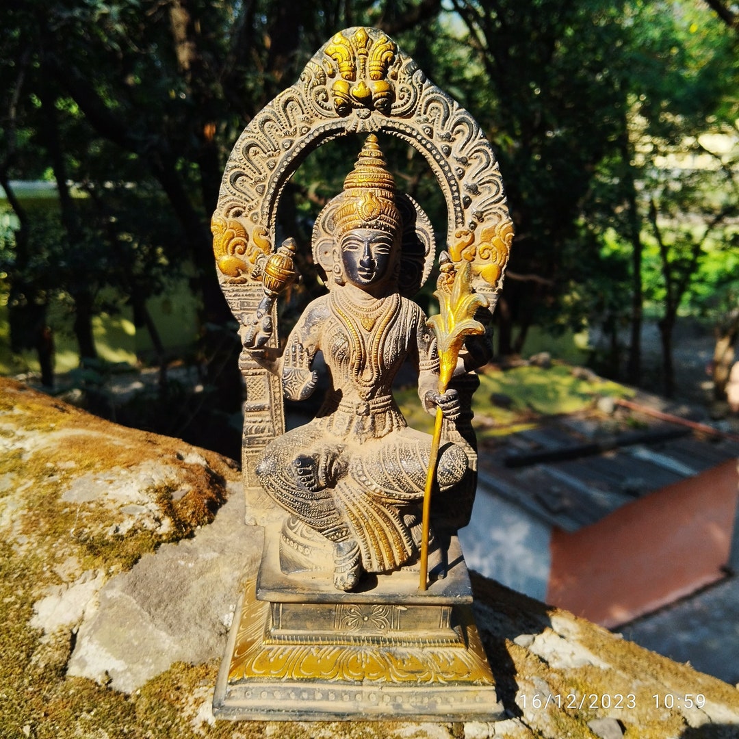 Tripura Sundari Rajarajeshwari Lalita Devi Kamakshi Brass - Etsy