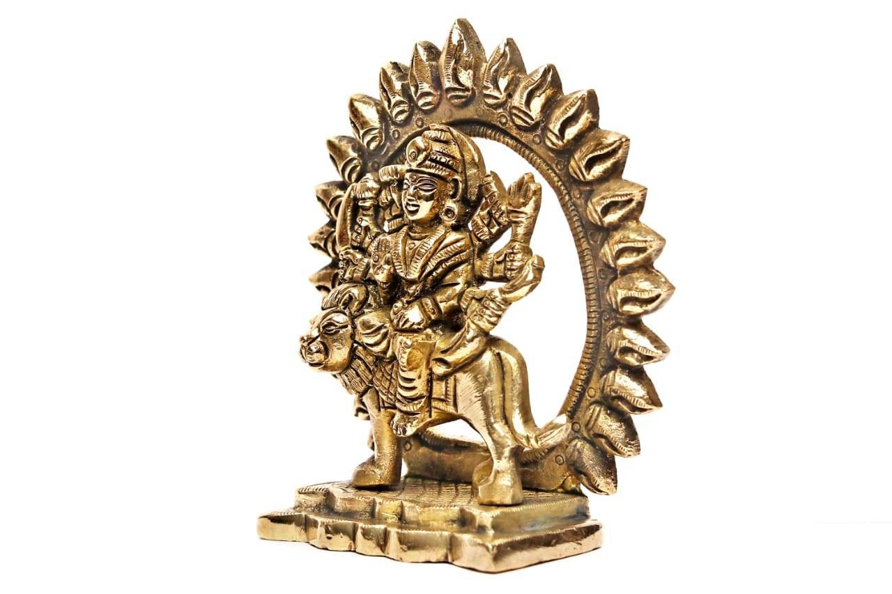 Goddess Durga Statue 11.cm Parvati Statue Devi Durga Shiv Etsy