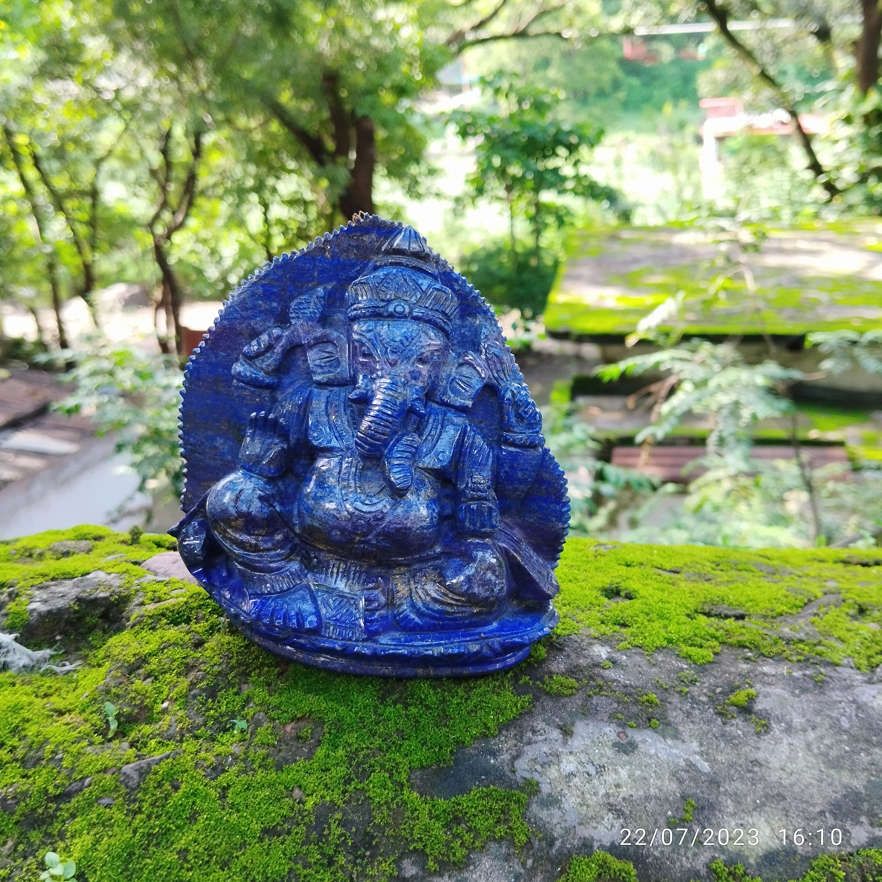 Lapis Lazuli Ganesha 