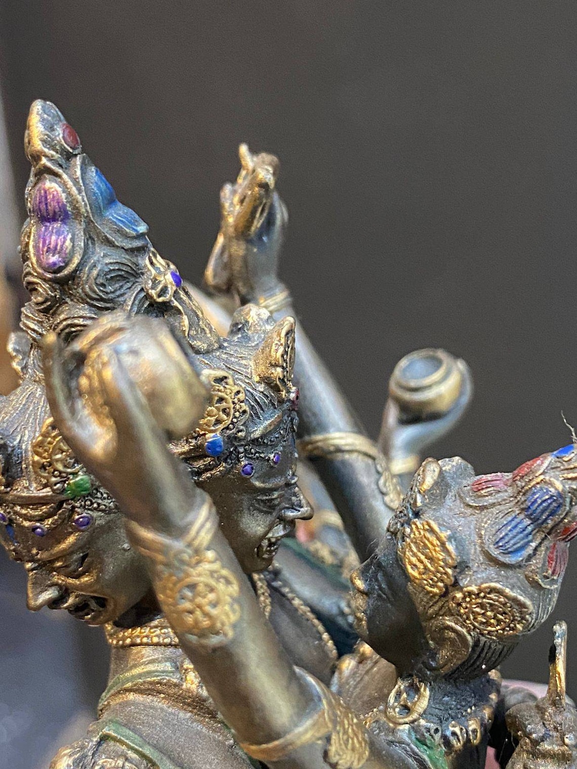 Buddha Statue Yab Yum Tantra | 15,2 Cm Polyresin | Spirituelle Dekoration Für Zuhause