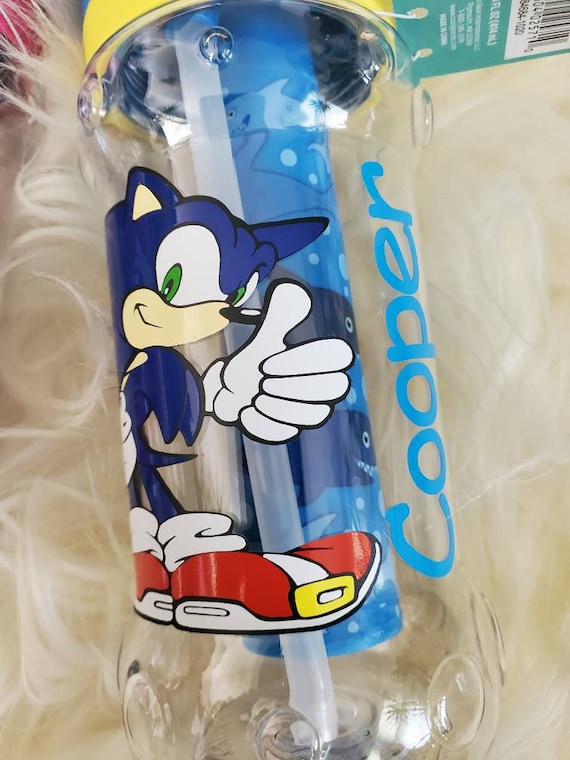 Sonic The Hedgehog Tumbler Water Bottle Cup, 22 Ounces for Sale in