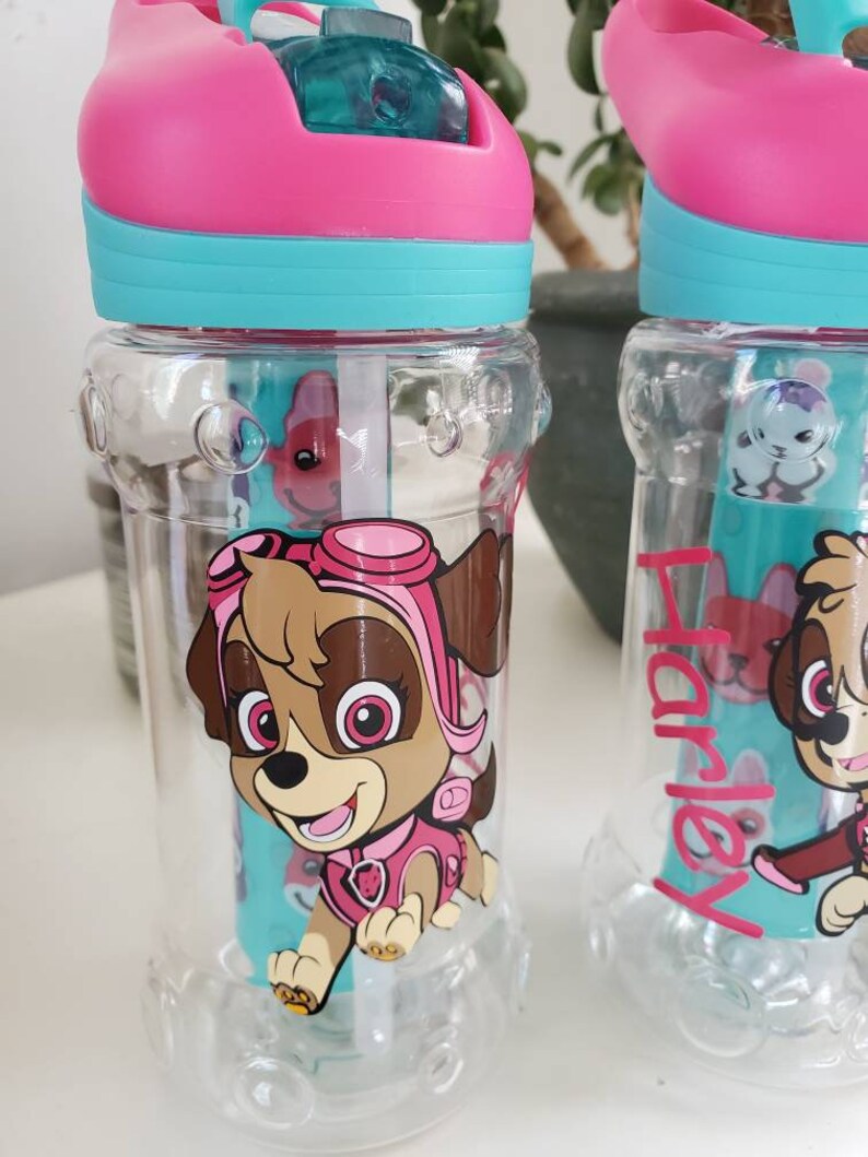 Skye Paw Patrol Sippy Cup Personalized Etsy